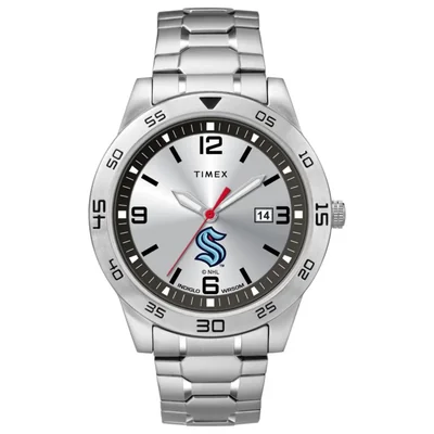 Reloj Timex Tribute NHL 42 mm Seattle Kraken para Hombre Acero Inoxidable