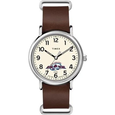 Reloj Timex NHL Weekender 40 mm con Correa de Cuero