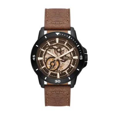 Reloj RELIC Brenton Automático 45 mm de Cuero