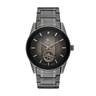 RELOJ RELIC Rylan con Correa de Acero Inoxidable en Tono Gunmetal