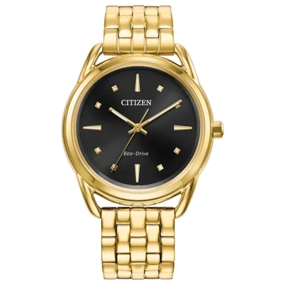 RELOJ CITIZEN 36 mm Acero Inoxidable Dorado Eco‑Drive FE7092‑50E