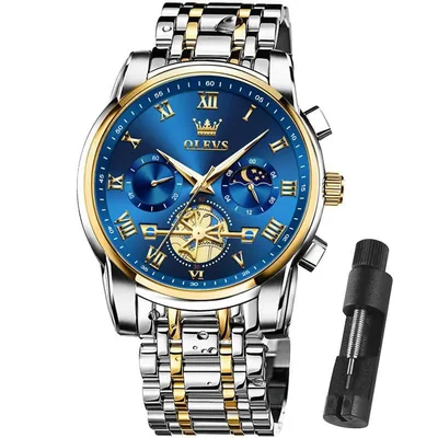 Reloj OLEVS Original Luxury Waterproof para hombre con cronógrafo
