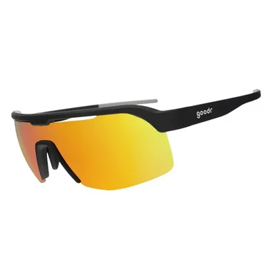 Gafas de sol goodr Mediana (Bolt G) negro/naranja