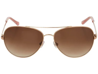 Gafas de sol Kate Spade New York 58 mm Oro rosado