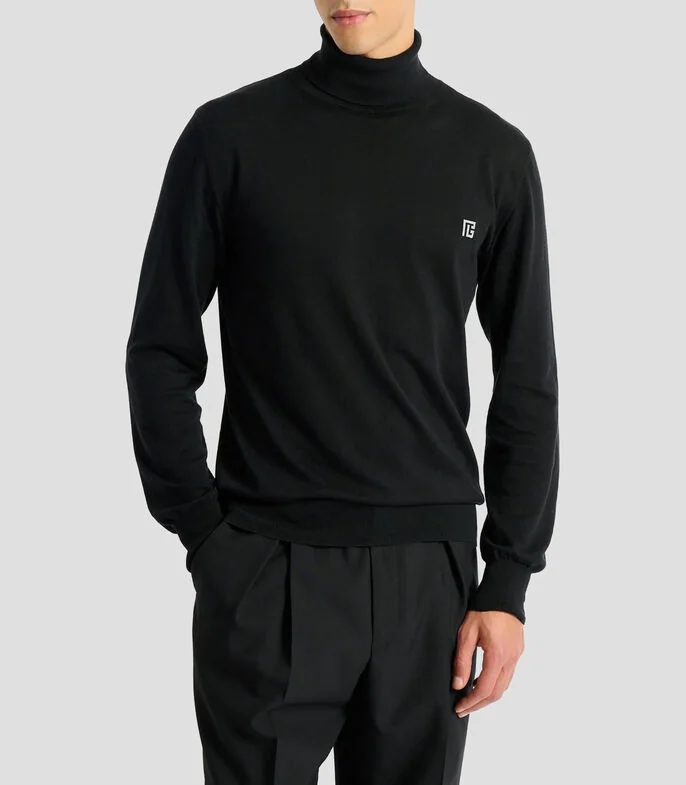Suéter cuello alto Hombre