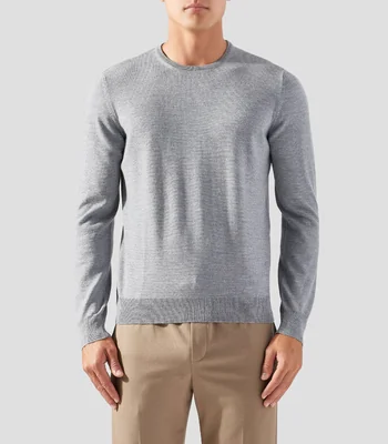 Suéter cuello redondo Hombre