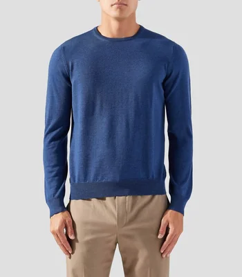 Suéter cuello redondo Hombre