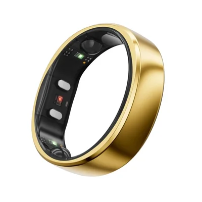 Monitor de apnea del sueño Smart Ring Conn Gen 2 dorado tamaño 10