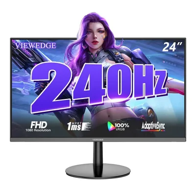 Monitor Viewedge de 24" 240 Hz FHD 1 ms VA AdaptiveSync