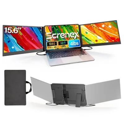 Monitor Screnex P7 15.6" Triple portátil FHD IPS