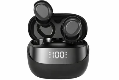 Auriculares AUDIRA Mini Inalámbricos Bluetooth 5.4 IPX4 Negro