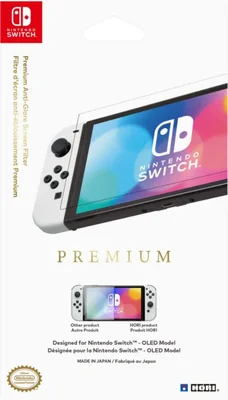 Protector de pantalla HORI para Nintendo Switch OLED antirreflejo