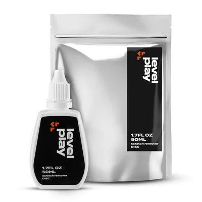 Kit de reparación de discos Level Play 50 ml para CD/DVD/Blu‑ray