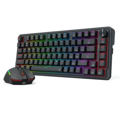 Set de teclado y ratón Redragon K673 PRO + M693 8000 DPI