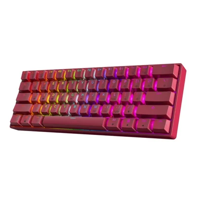 Teclado mecánico HK GAMING GK61 V3 de 61 teclas con RGB