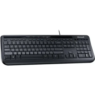 Teclado Microsoft Wired Keyboard 600 USB resistente a derrames