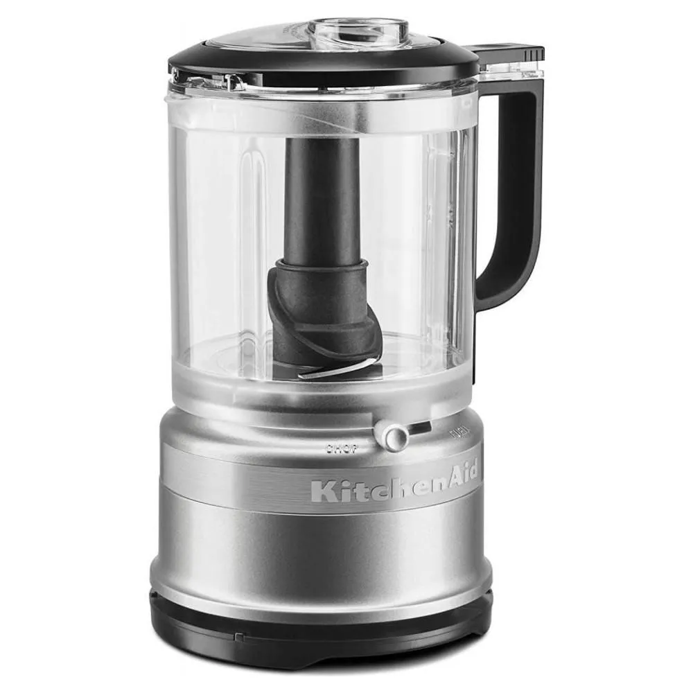 Mini Procesador de Alimentos Kitchenaid KFC0516CU de 5 Tazas Color Plata