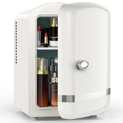 Mini Refrigerador Electactic 4L Enfriador y Calentador 110V 12V Blanco