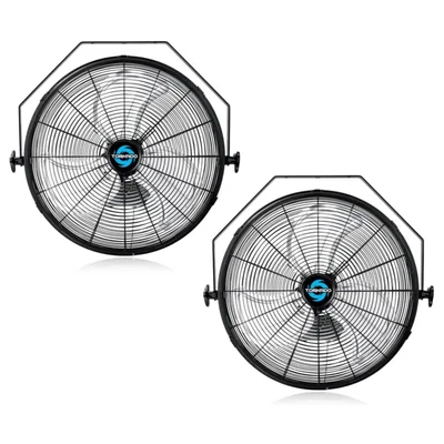 Ventilador Eléctrico Tornado 18" (46 cm) de Alta Velocidad 2 Unidades 110V
