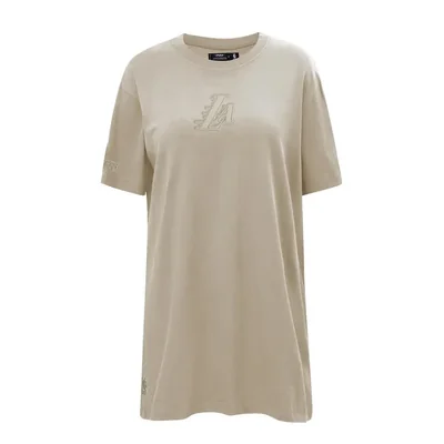 Vestido TEE Pro Standard Lakers neutro topo XL