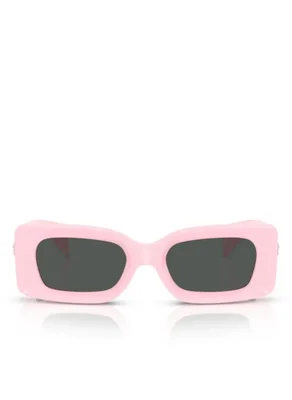 Anteojos de Sol Versace 52 mm Marco Rosa Lentes Grises