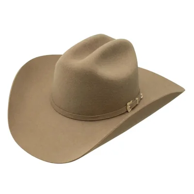 Sombrero vaquero Stetson de fieltro de lana 3X color piedra talla 7