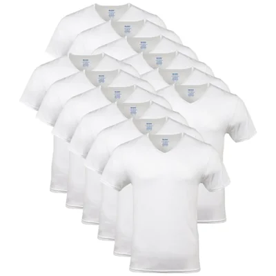 Camiseta Gildan G1103 Blanca Paquete de 12 (XX-Large)