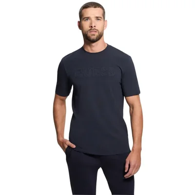 Camiseta GUESS Alphy Eco Mediana Azul Marino Profundo