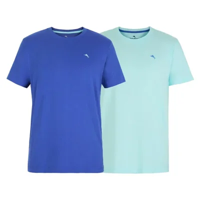 Remera Tommy Bahama Essential Pack x2 Cuello Redondo Talle Grande