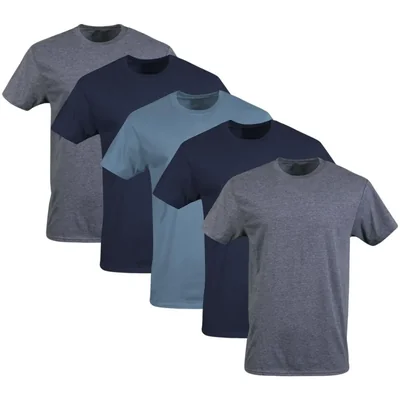 Remeras Gildan G1100 multipack azul marino índigo XL pack de 5