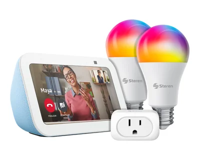Smart Home Steren Echo Show 5 con Accesorios