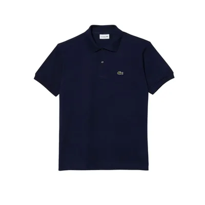 Polo Lacoste L.12.12 Clásico Ajuste Clásico Azul Marino Talle Large