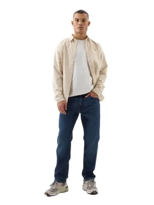 Jeans GAP Hombre Corte Recto Lavado Oscuro 34X34