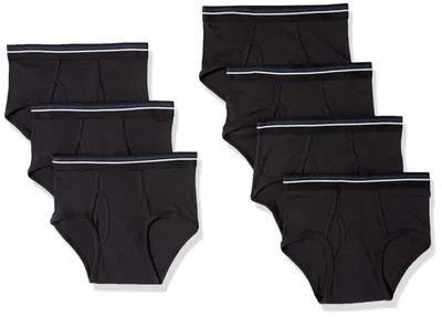 Calzoncillos Amazon Essentials paquete de 7 color negro talla grande