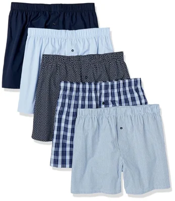 Bóxers Amazon Essentials – Pack de 5 (azul marino)