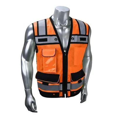 Chaleco de Seguridad Industrial Radians Talla S Naranja