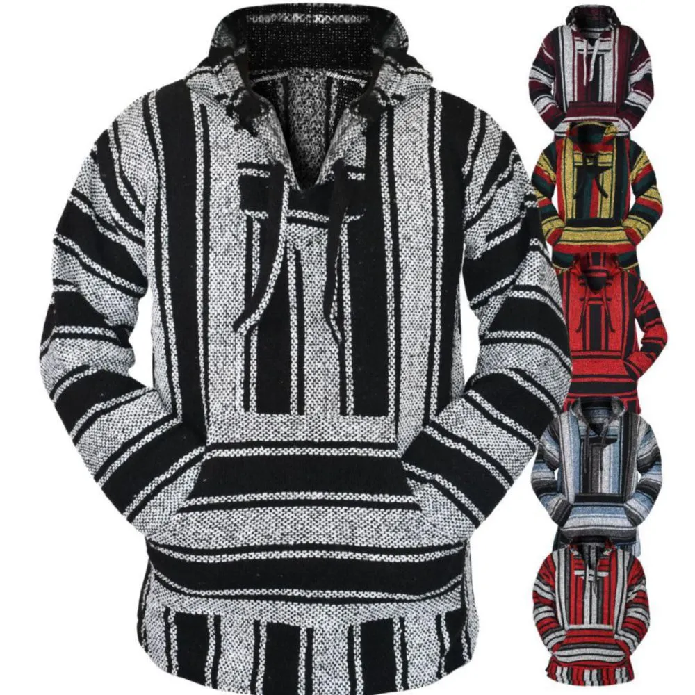 Sudadera con capucha Black Baja de Artisans Bazaar