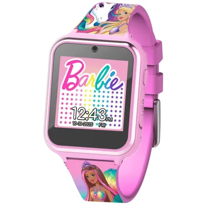 Reloj inteligente Accutime Barbie Pink Educational Kids BAB4075AZ