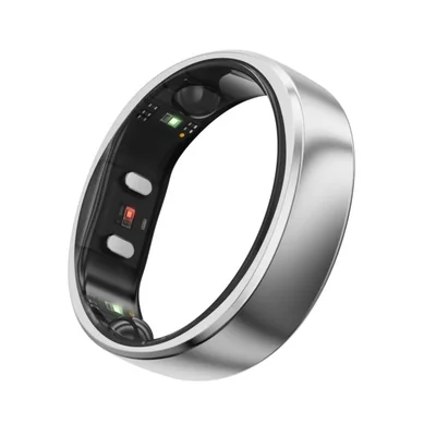 Monitor de apnea del sueño Smart Ring Conn Gen 2 plateado Sz 8