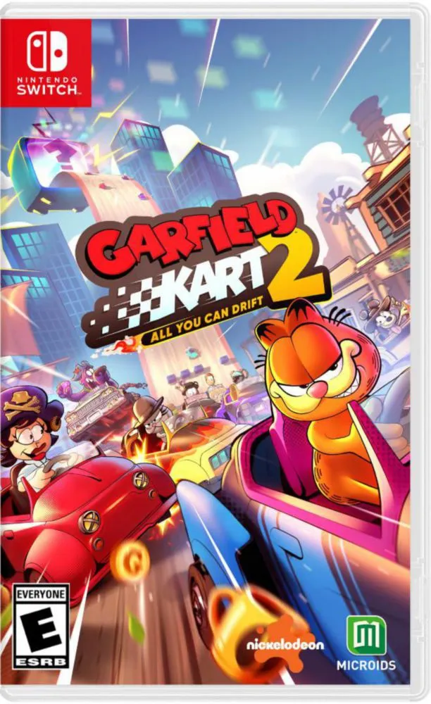 Videojuego MICROÏDS Garfield Kart 2 Nintendo Switch