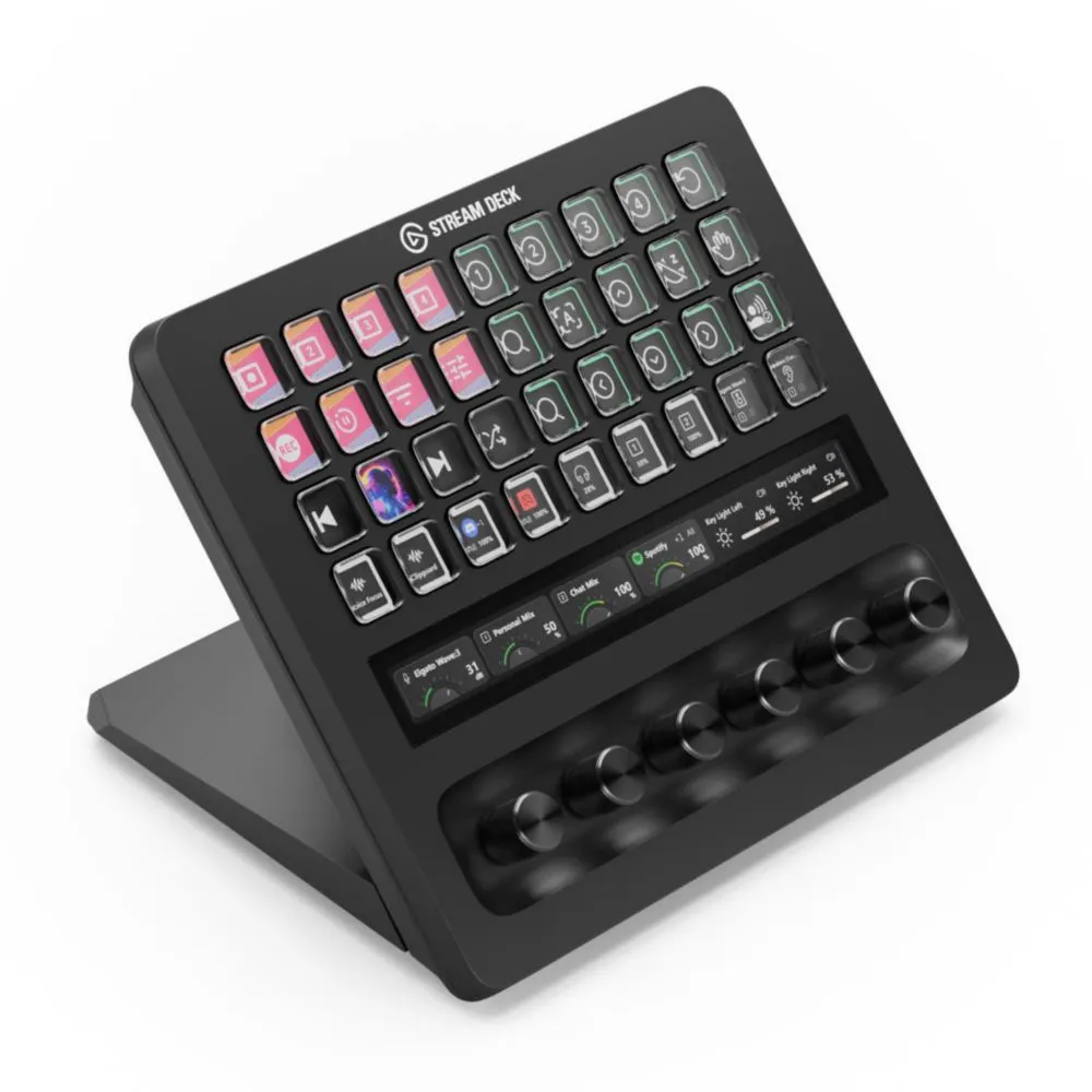 Controlador de Streaming Elgato Stream Deck XL 36 Teclas y Diales