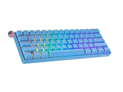 Teclado Mecánico Geeky GK61 SE 61 Teclas RGB US