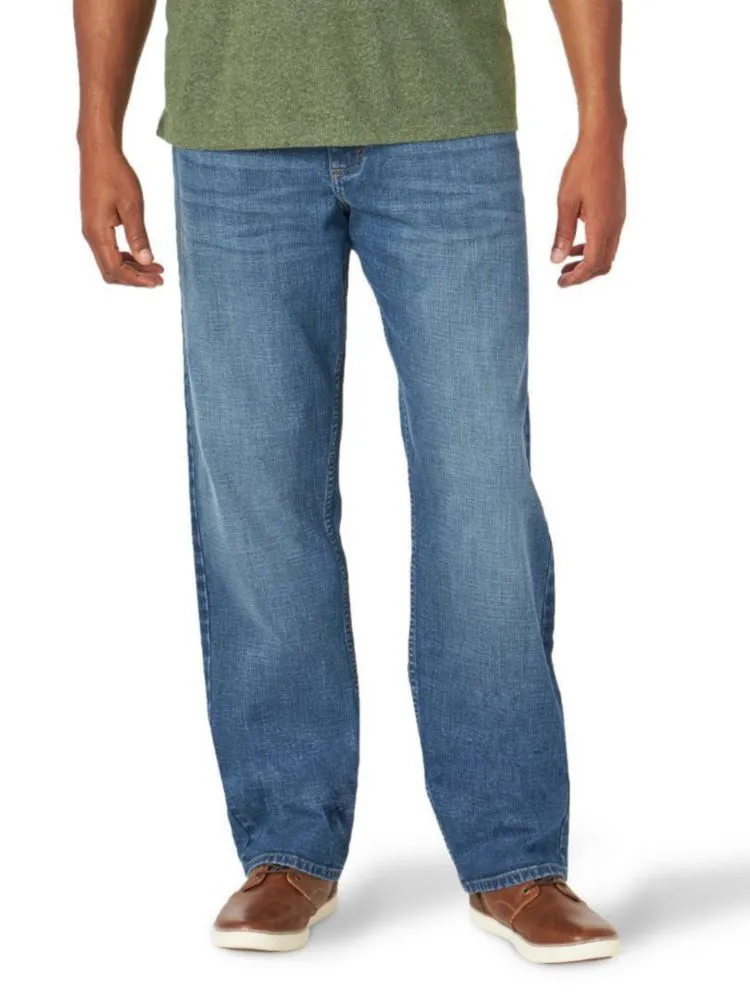 Jean Wrangler Free-to-Stretch de Corte Relaxed