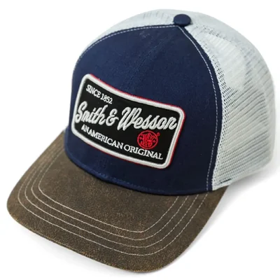 Gorra Trucker Smith & Wesson con Snapback Ajustable