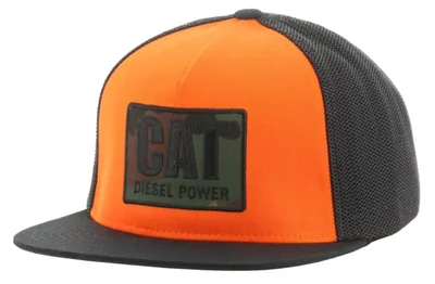 Gorra CAT Diesel Power de Visera Plana Flexfit