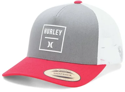 Gorra Hurley Trucker de Malla Snapback Secado Rápido