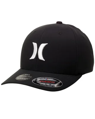 Gorra de béisbol Hurley Flexfit ajustada negra