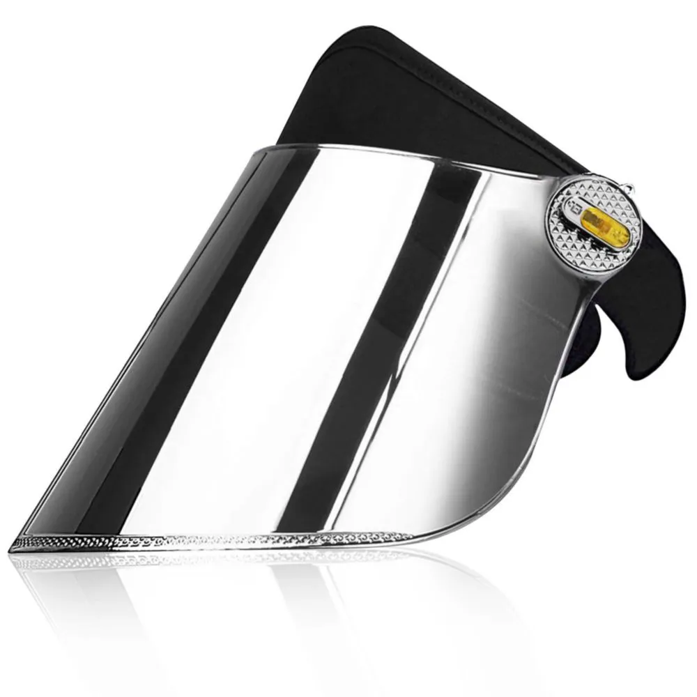 GORRA WAYCOM 52-54 cm UV50+ Visera Solar Negra/Plateada