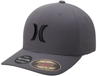 Gorra Hurley M H2O Dri Flexfit Gris Oscuro