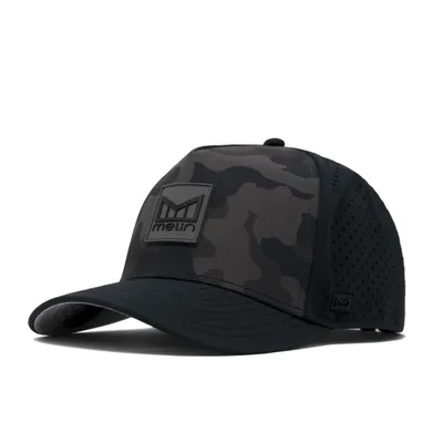 Gorra melin Odysea Stacked Hydro Camuflaje Negro Talla Mediana-Grande